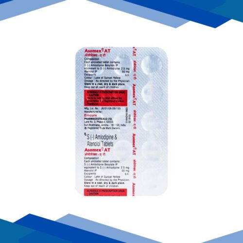 Asomex AT 2.5mg Tablet 15’S
