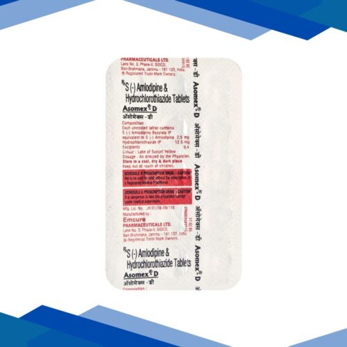 Asomex D 2.5mg Tablet 15’S
