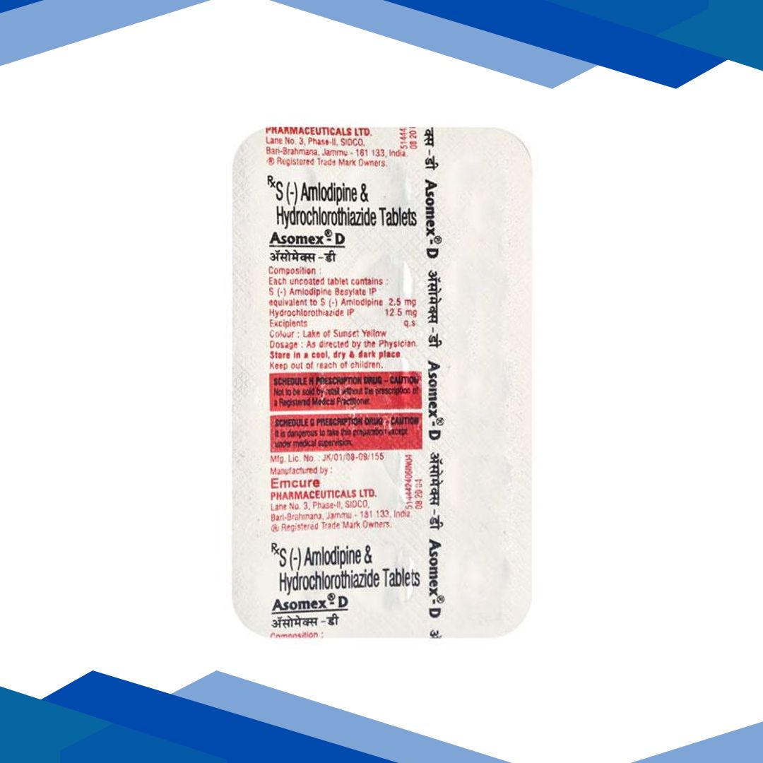 Asomex D 2.5mg Tablet 15’S
