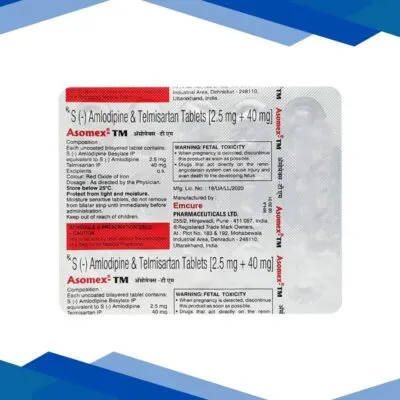 Asomex TM 2.5mg Tablet 15’S