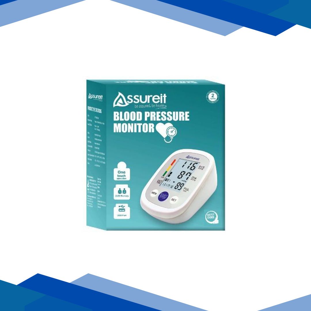 Assureit Fully Automatic Digital Blood Pressure Monitor 1’s