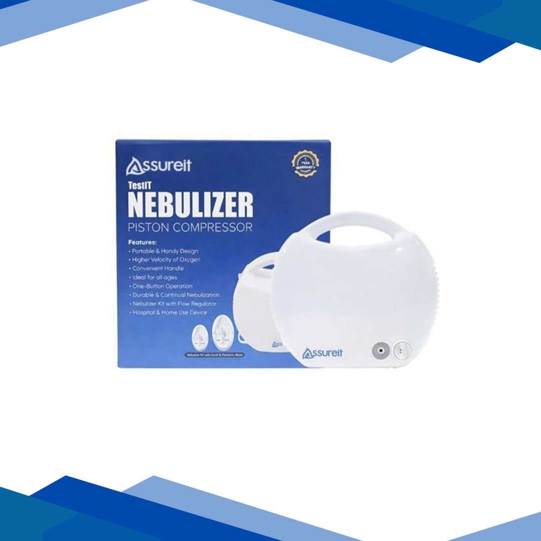 Assureit Testit Nebulizer Piston Compressor 1’s