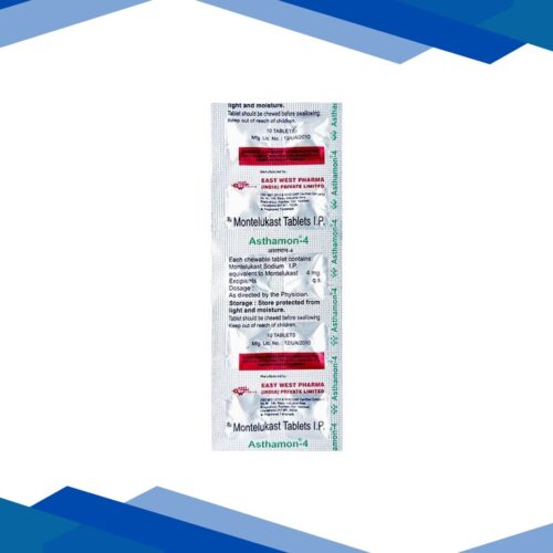 Asthamon 4mg Tablet 10’S