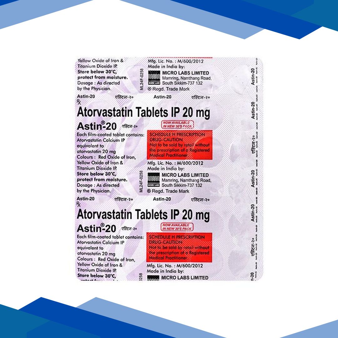 ASTIN 20mg Tablet 30’s