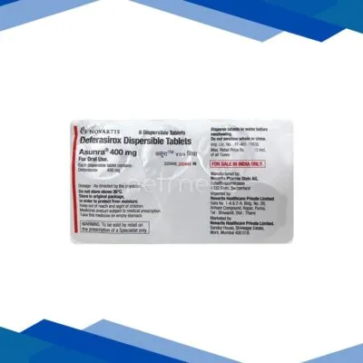 Asunra 400mg Tablet 6’S