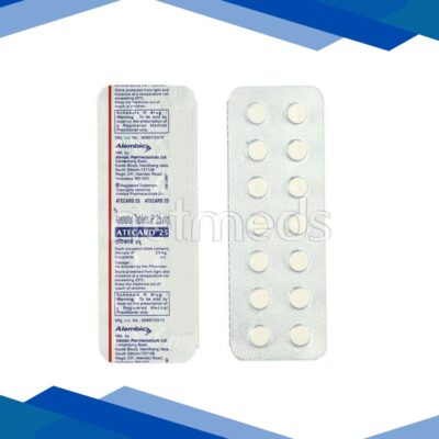 Atecard 25mg Tablet 14’S