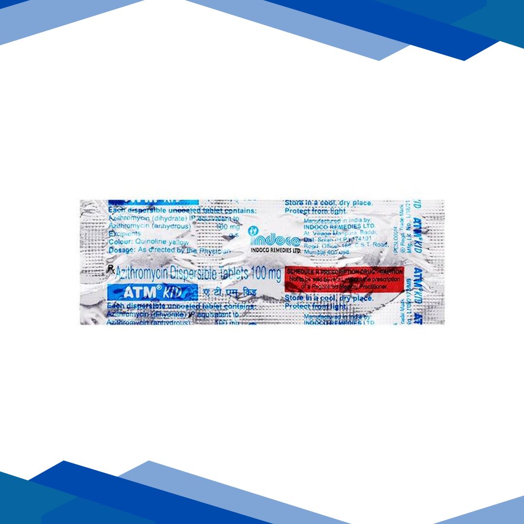 ATM Kid 100mg Tablet 3’S