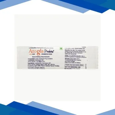 ATOGLA PROBIO Vanilla Flavoured Sachet 0.75gm