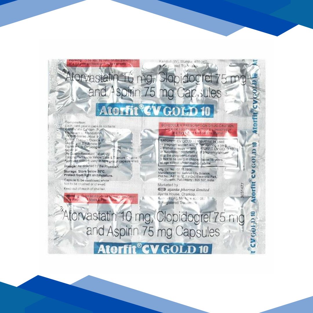 ATORFIT CV GOLD 10 Capsule 15’s