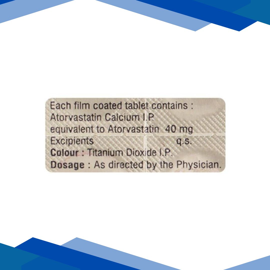 Atorin 40mg Tablet 10’S