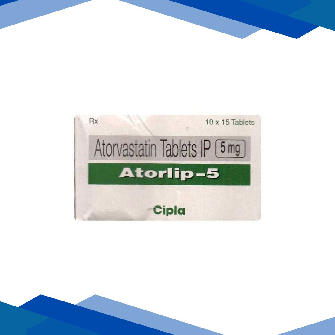 ATORLIP 5mg Tablet 15’s