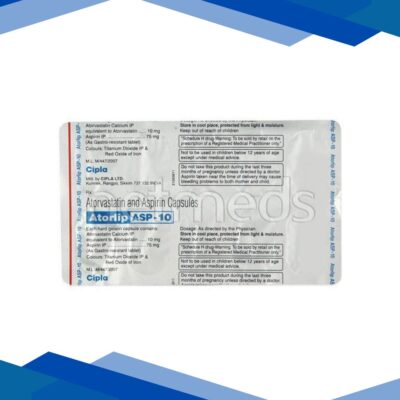 Atorlip Asp 10mg Capsule 10’S