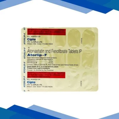 Atorlip F 10mg Tablet 15’S