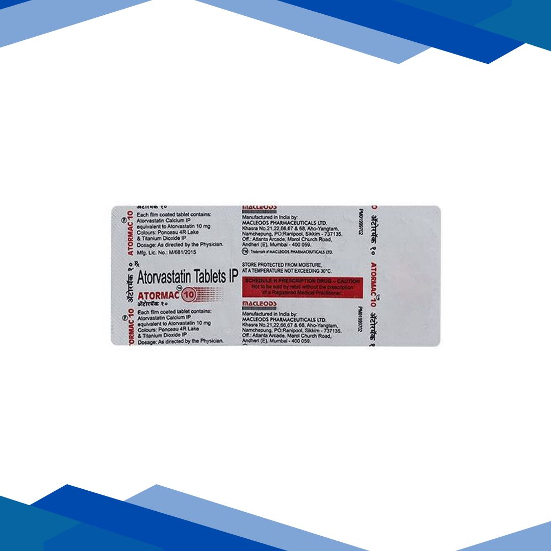 Atormac 10mg Tablet 10’S