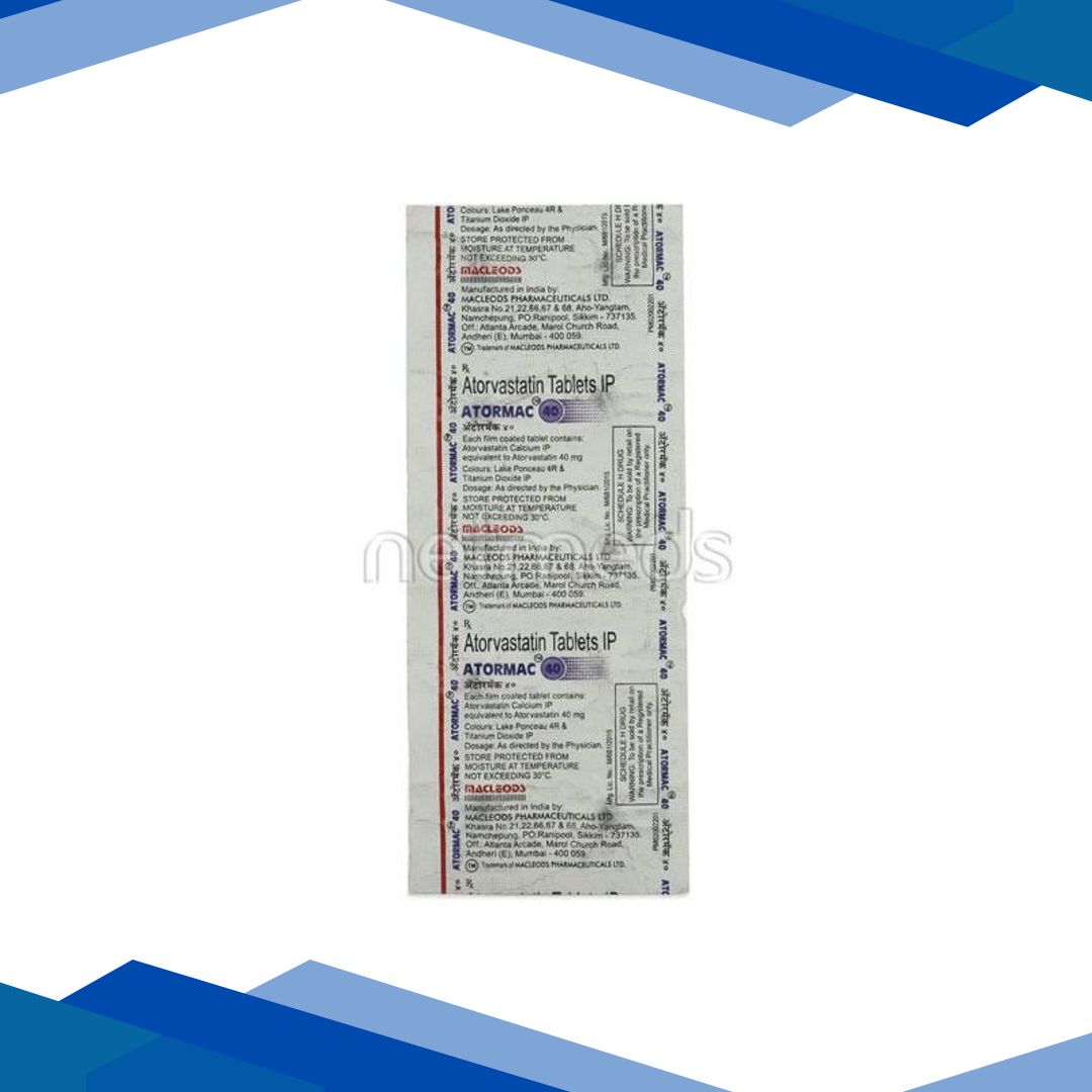 Atormac 40mg Tablet 10’S