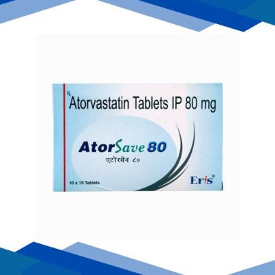 Atorsave 80mg Tablet 15’S