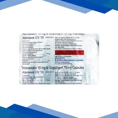 Atorsave CV 10mg Capsule 10’S