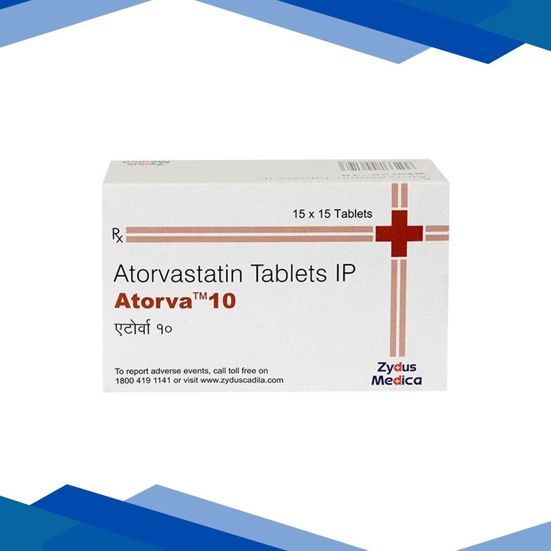 Atorva 10Mg Tablet 15’s