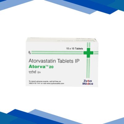 ATORVA 20mg Tablet 15’s