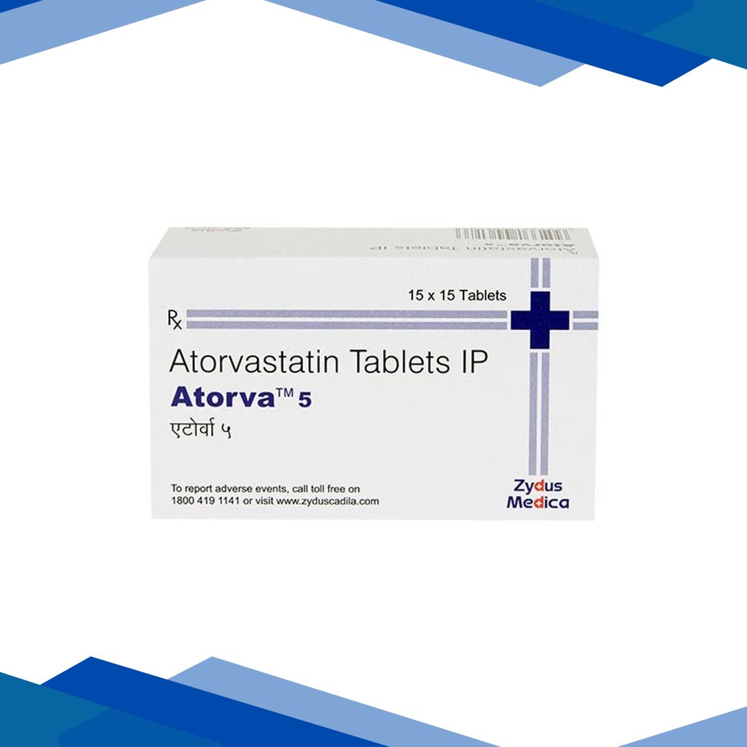 ATORVA 5mg Tablet 15’s