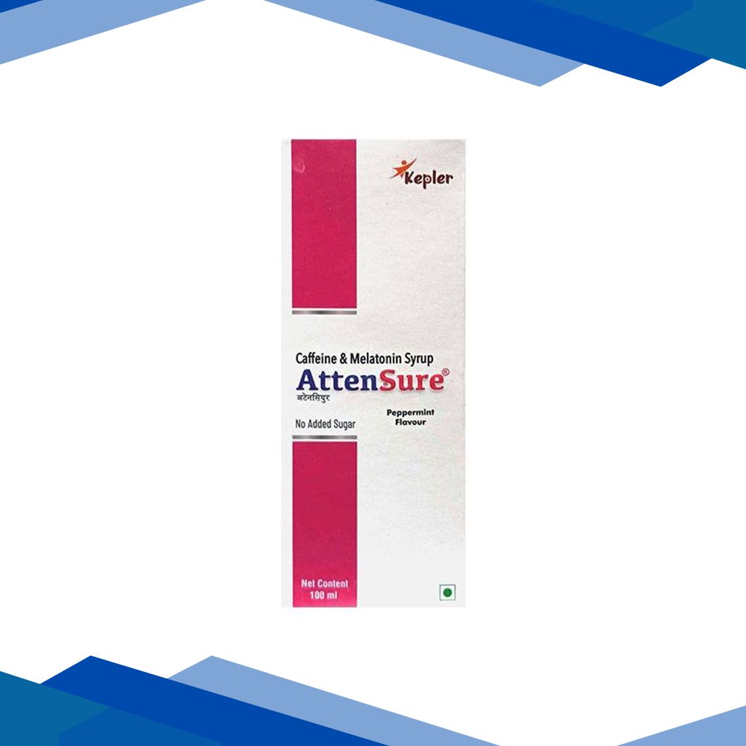 ATTENSURE No Added Sugar Peppermint Flavour Syrup 100ml