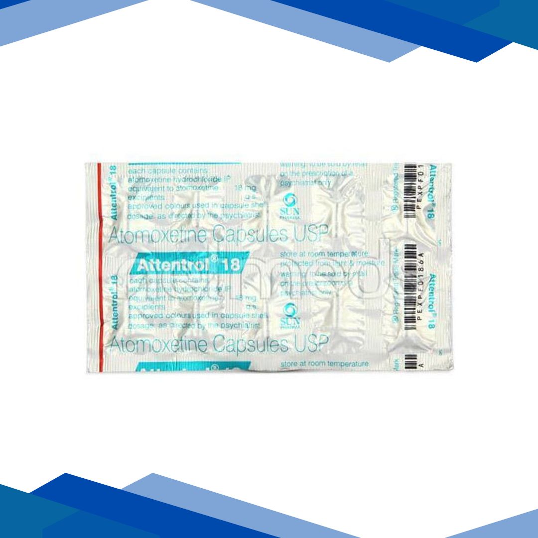 Attentrol 18mg Capsule 10’S