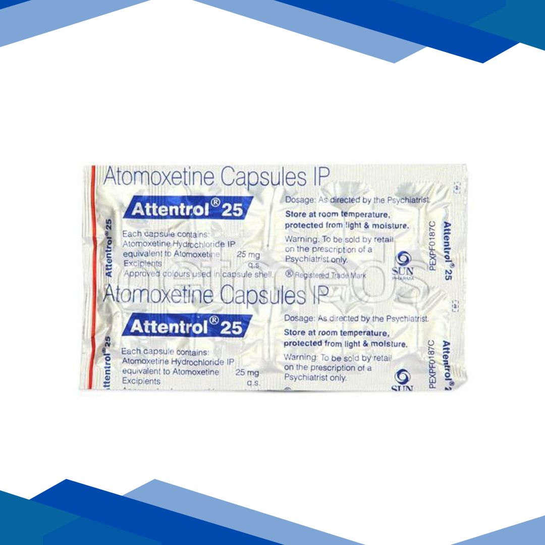 Attentrol 25mg Capsule 10’S