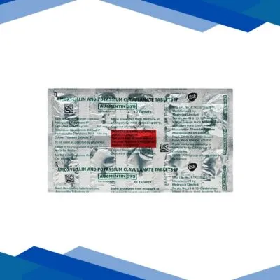 Augmentin 375mg Tablet 10’S