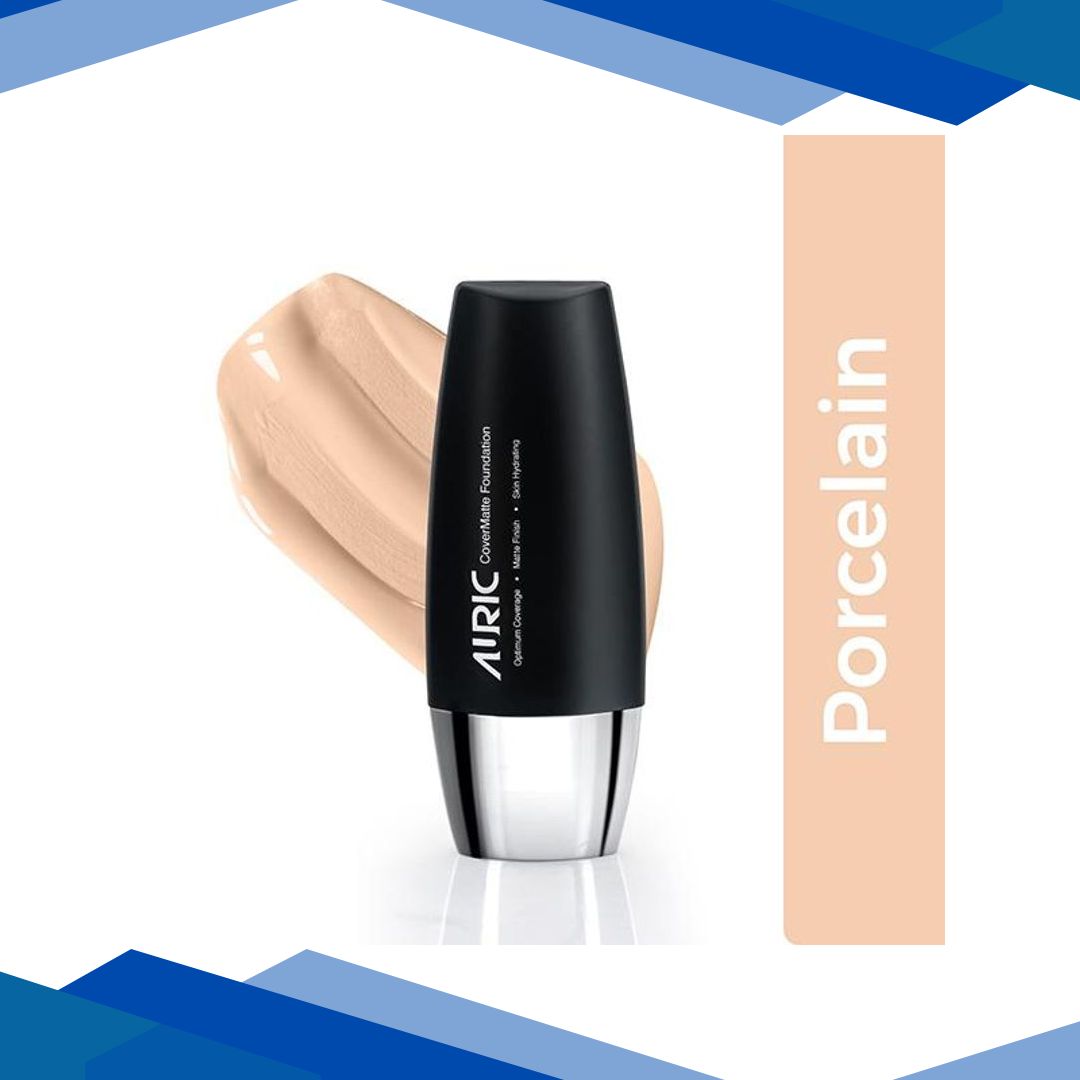 Auric CoverMatte Foundation Porcelain 1107 30 ml