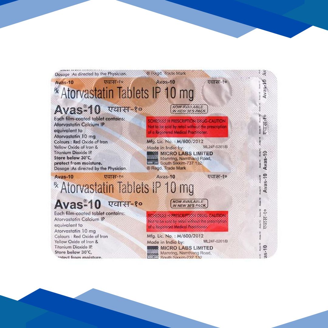 AVAS 10mg Tablet 30’s