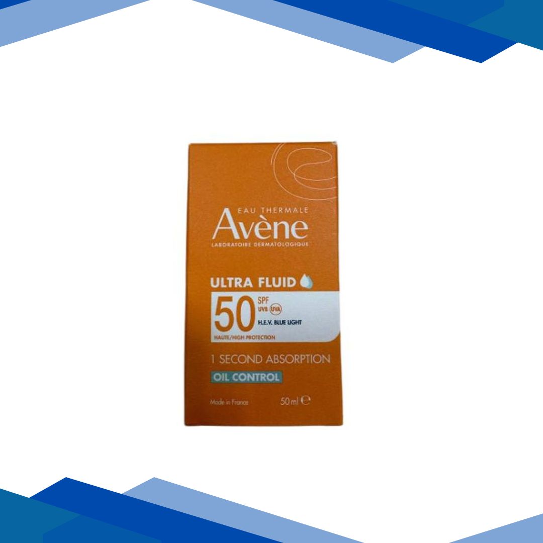 Avene Ultra Fluid Oil Control Face Sunscreen SPF 50 50 ml