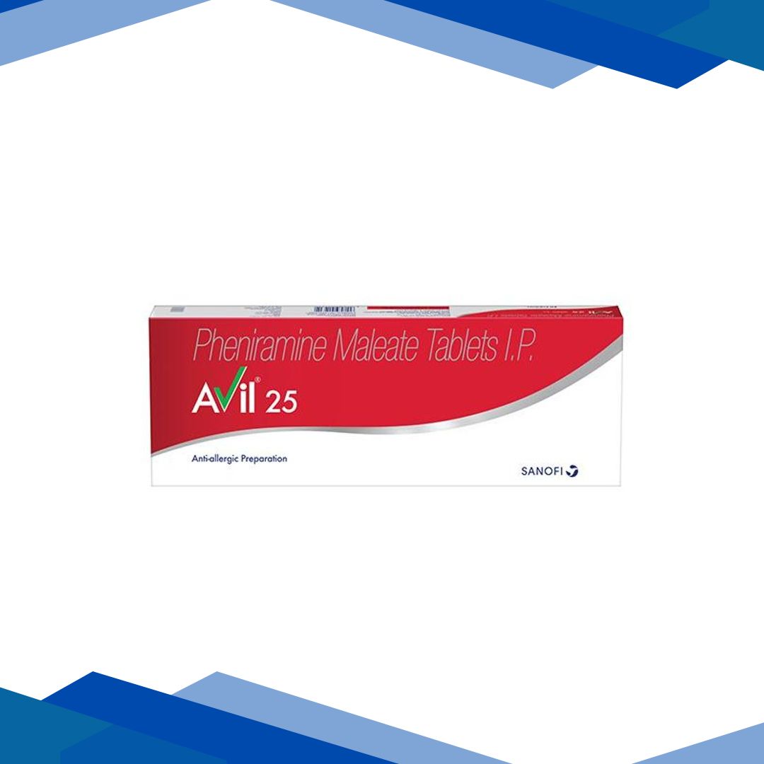 Avil 25mg Tablet 15’S