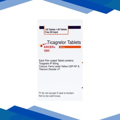 Axcer (+60 Tablet Free) 90mg Tablet 120’S