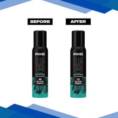 Axe Signature 72h Dual Action Body Deodorant – Mysterious Tropical Green Fragrance 122 ml