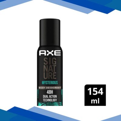 Axe Signature Mysterious Tropical Green Fragrance 72H Dual Action Technology Body Deodorant 154ml