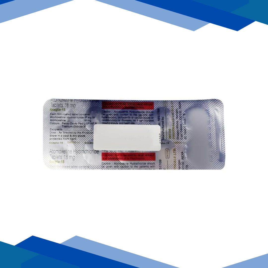 Axepta 18mg Tablet 10’S