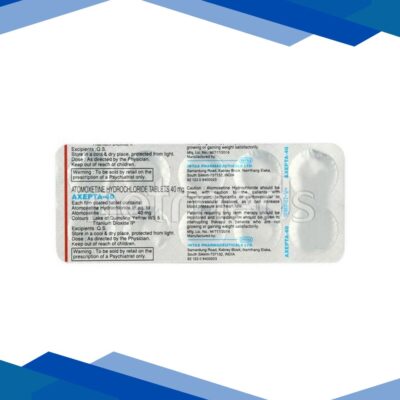 Axepta 40mg Tablet 10’S