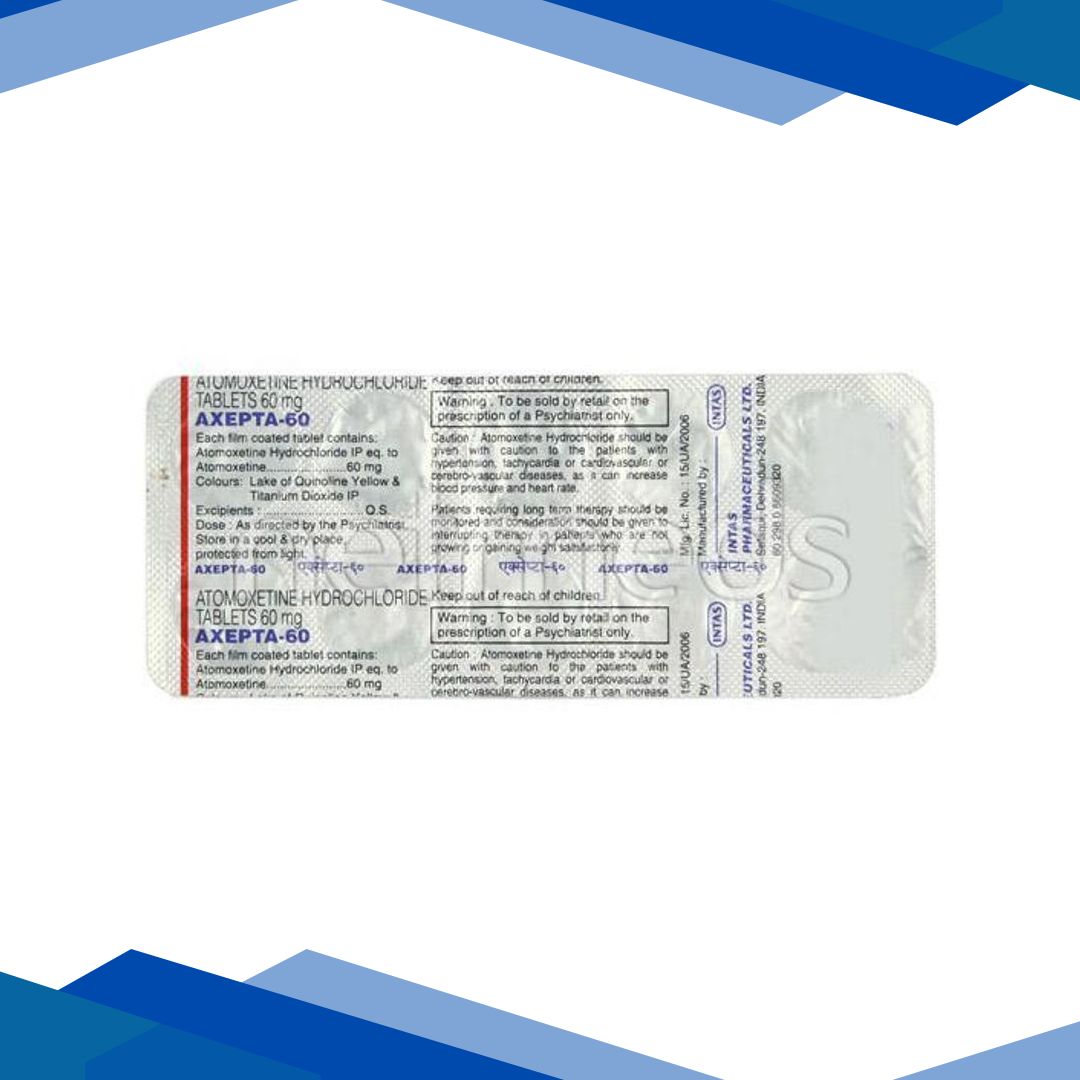Axepta 60mg Tablet 10’S