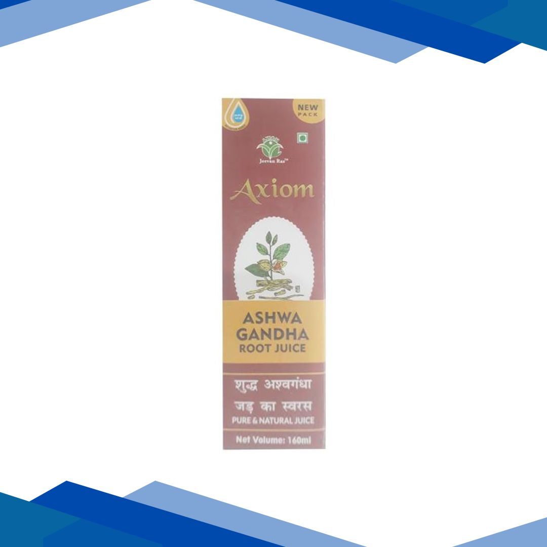 Axiom Jeevan Ras Ashwagandha Root Juice 160 ml