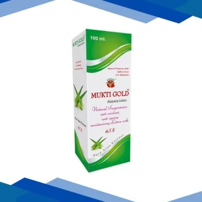 Axiom Mukti Gold Aloevera Lotion 100 ml