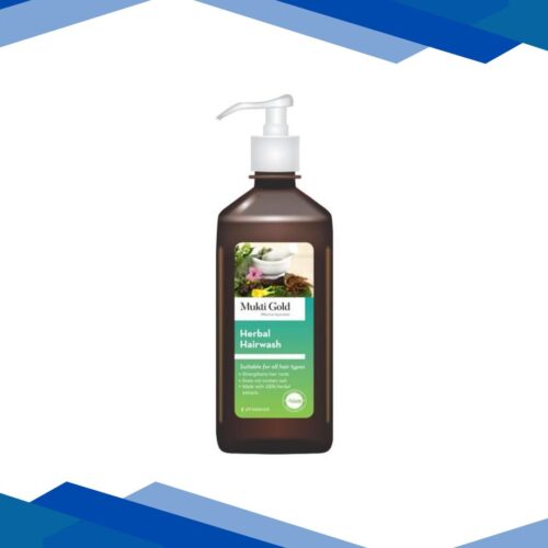Axiom Mukti Gold Herbal Hairwash With Dispenser 400 ml