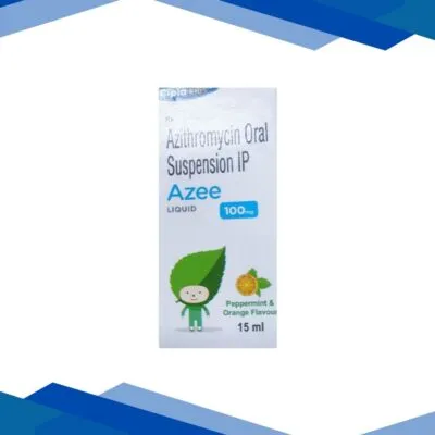 AZEE 100MG PEPPERMINT & ORANGE FLAVOUR Liquid 15ml