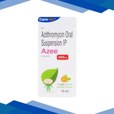 AZEE 200MG PEPPERMINT & ORANGE FLAVOUR Liquid 15ml