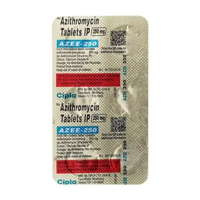 Azee 250mg Tablet 6’S