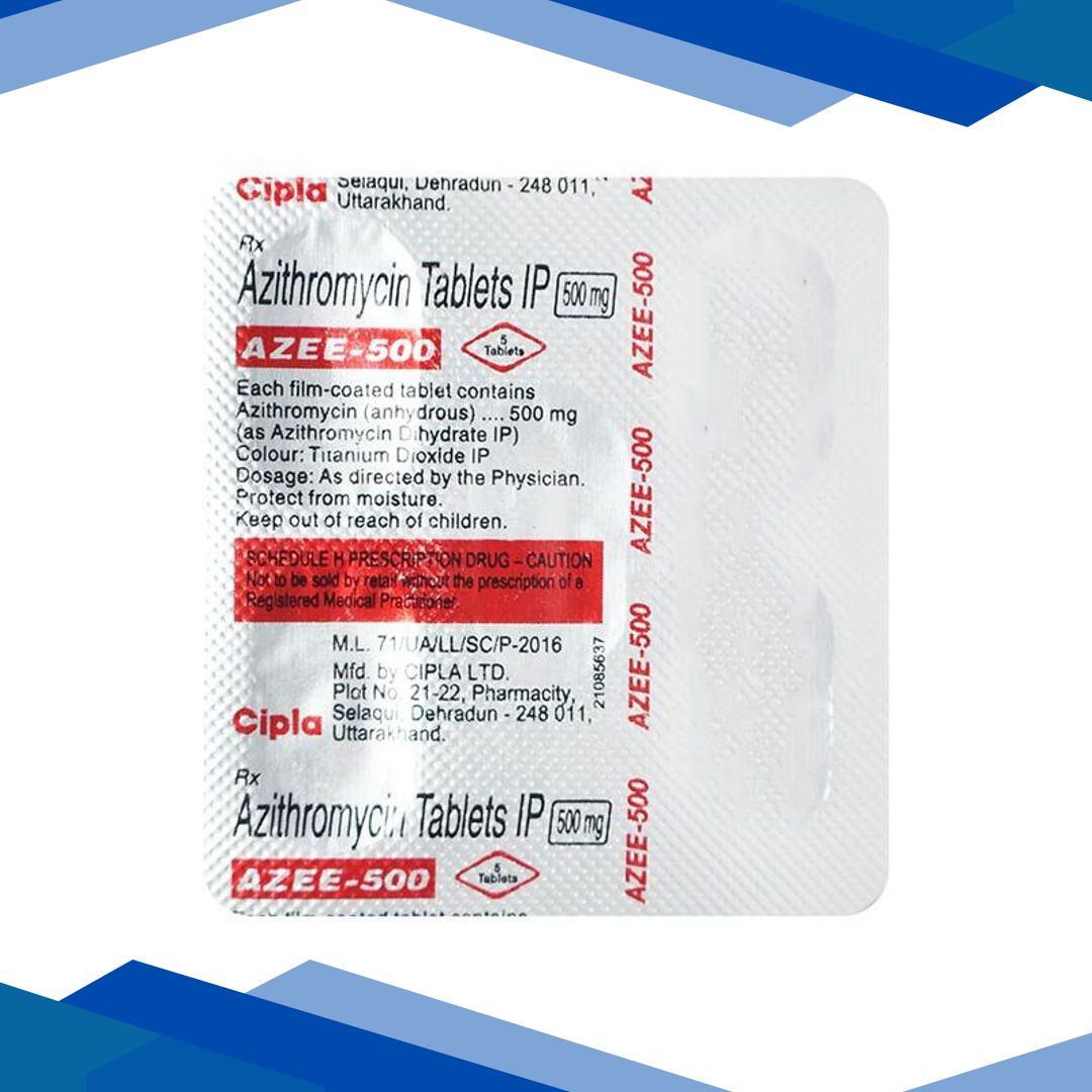 Azee 500mg Tablet 5’S