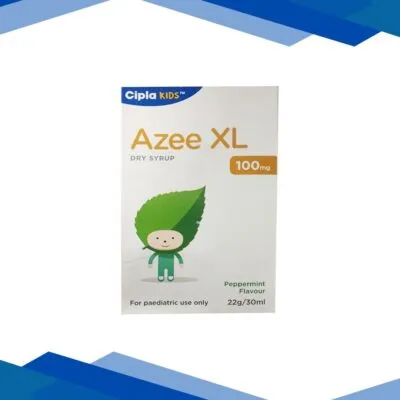 AZEE XL PEPPERMINT FLAVOUR 100mg Dry Syrup 30ml