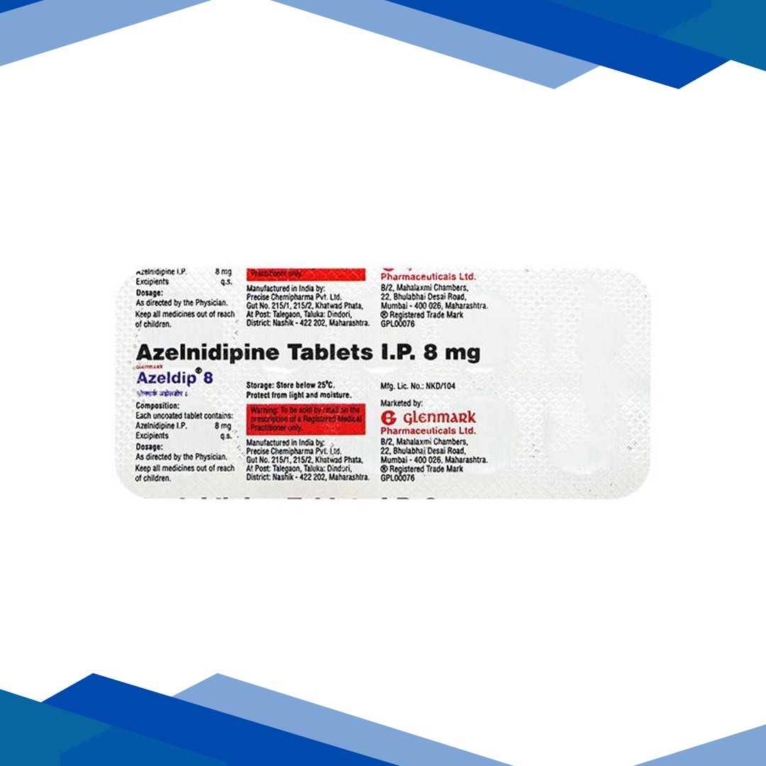 AZELDIP 8 Tablet 10’s