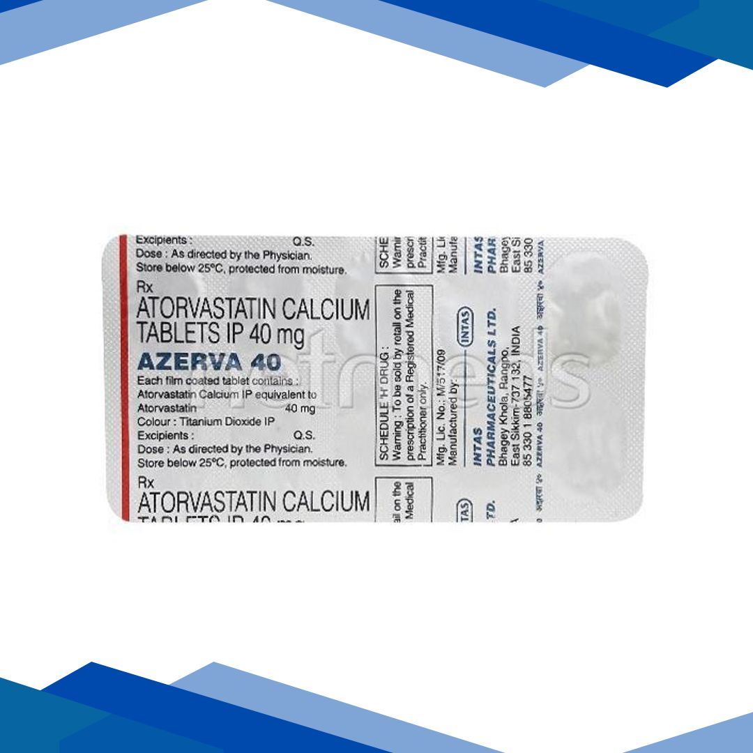 Azerva 40mg Tablet 10’S
