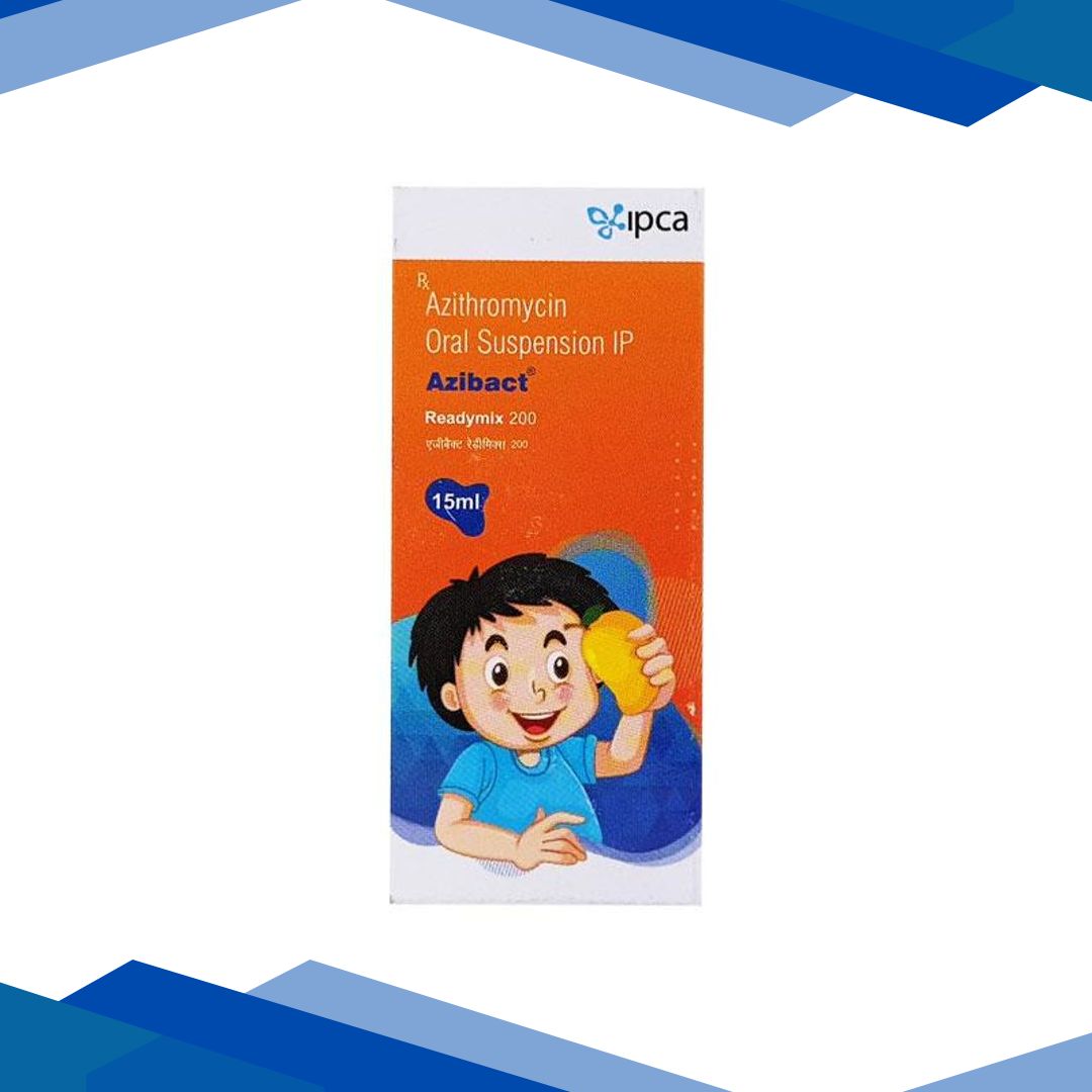 Azibact 200mg Readymix Suspension 15ml