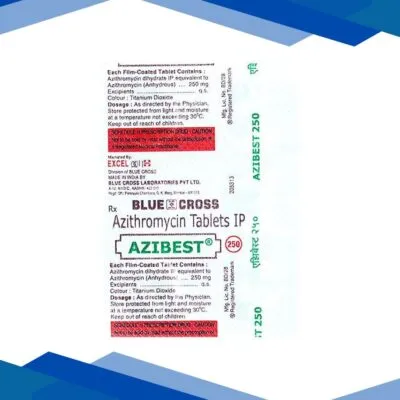 Azibest 250mg Tablet 6’S